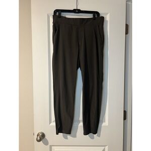 Athleta Women's Athletic Pants Olive Green Size 10